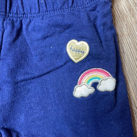 Blue Joggers with Patches - Picture 3 of 10